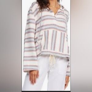 Roxy Surfergirl Poncho Hoodie with Kangaroo Pouch